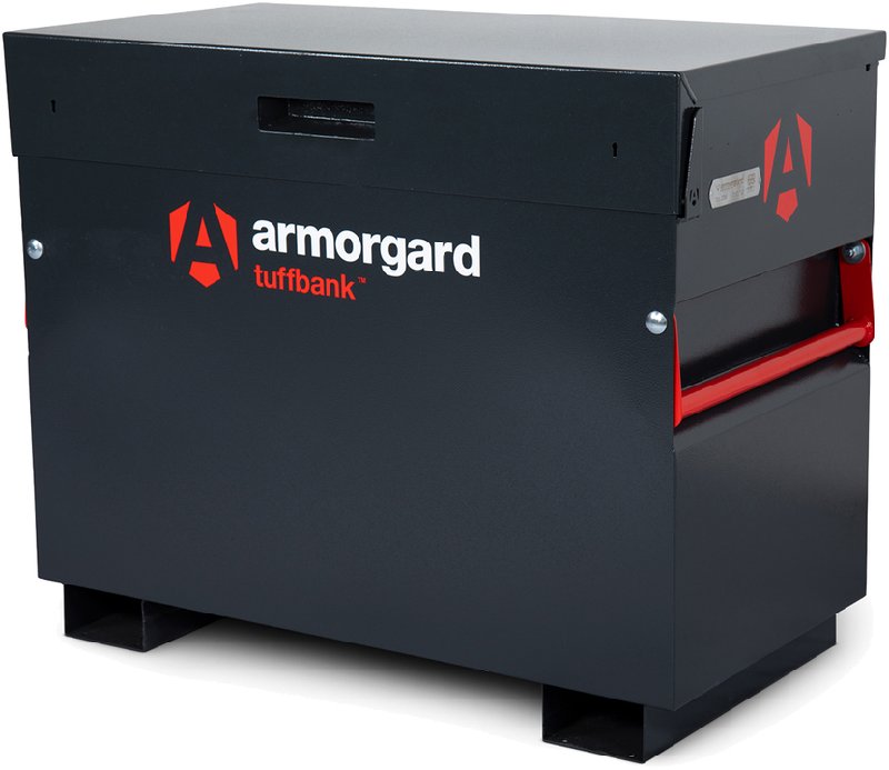 Armorgard TuffBank TB3 Site Box, Heavy Duty Steel, 930mm x 1150mm x 615mm