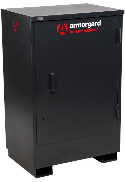 Armorgard TuffStor TSC2 Single Door Storage Cabinet, Grey, 1250 x 800 x 585mm
