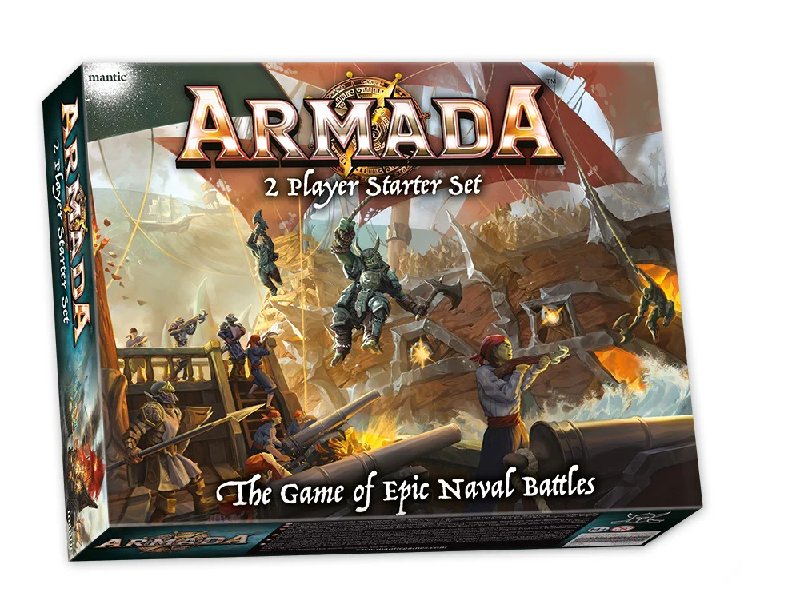 Kings of War Armada Two Player Starter Set - Basilean vs Orc Fleets