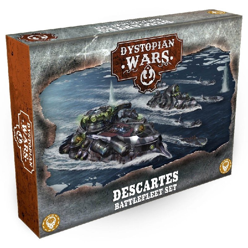 Dystopian Wars Descartes Battlefleet Set Expansion - Covenant of the Enlightened