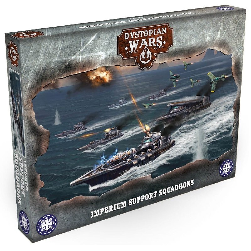 Dystopian Wars Imperium Support Squadrons Expansion Box Set