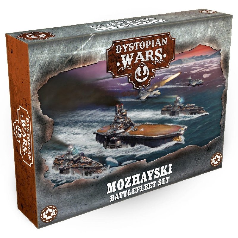 Dystopian Wars Mozhayski Battlefleet Set - Commonwealth Fleet Box