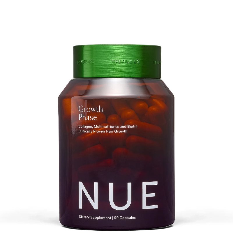 The Nue Co. Growth Phase Hair Supplements 90 Capsules