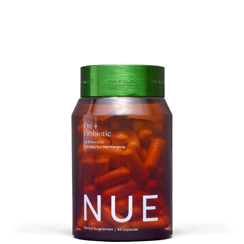 The Nue Co. Prebiotic + Probiotic Capsules, 60 Count