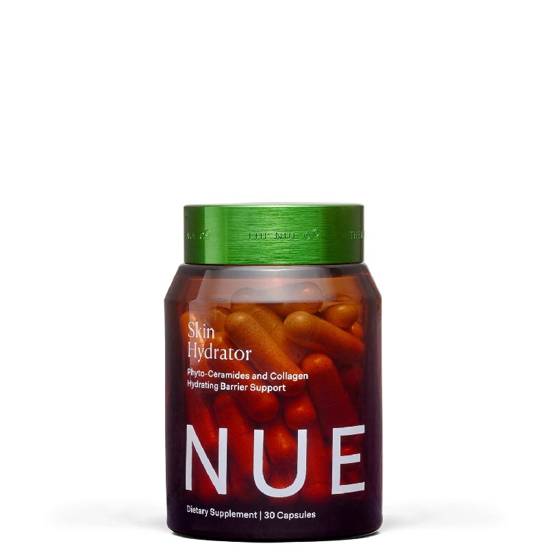 The Nue Co. Skin Hydrator Collagen, Ceramide and Hyaluronic Acid Supplement, 30 Capsules