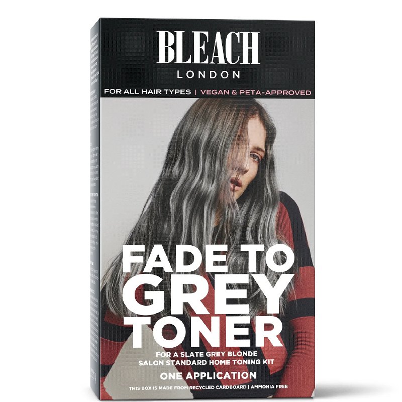 BLEACH LONDON Fade To Grey Kit with 40ml Colourant and 80ml Developer