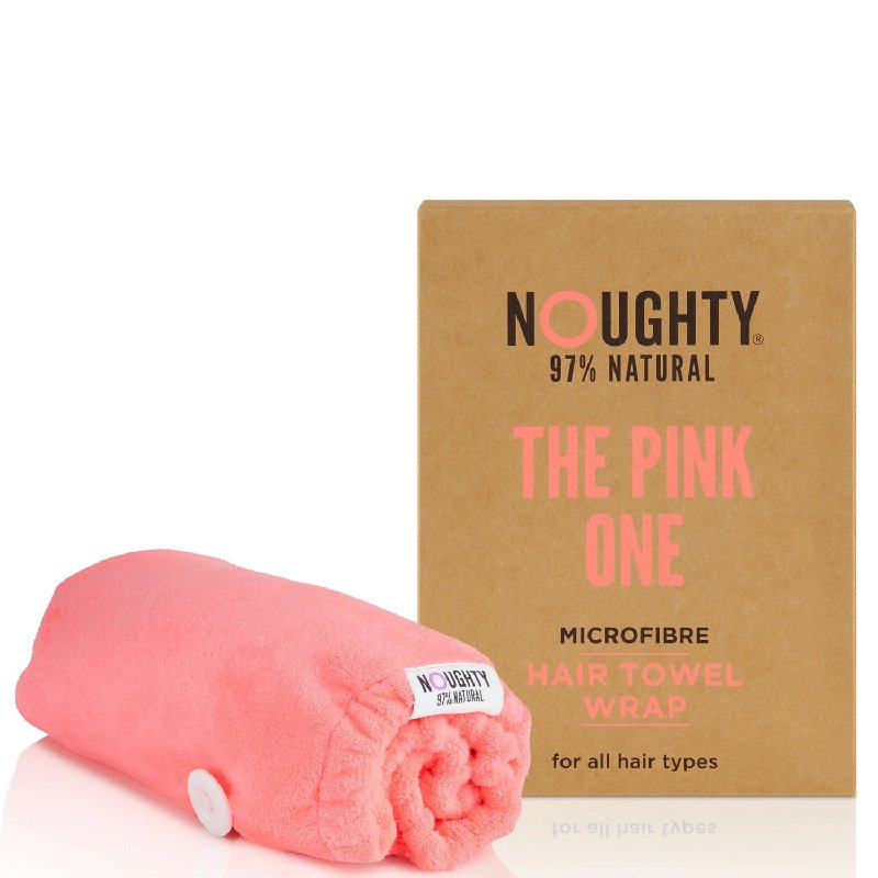 Noughty Microfibre Hair Towel - Pink