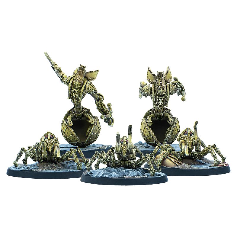 Modiphius The Elder Scrolls: Call to Arms - Dwemer Spheres and Spiders Miniatures Set