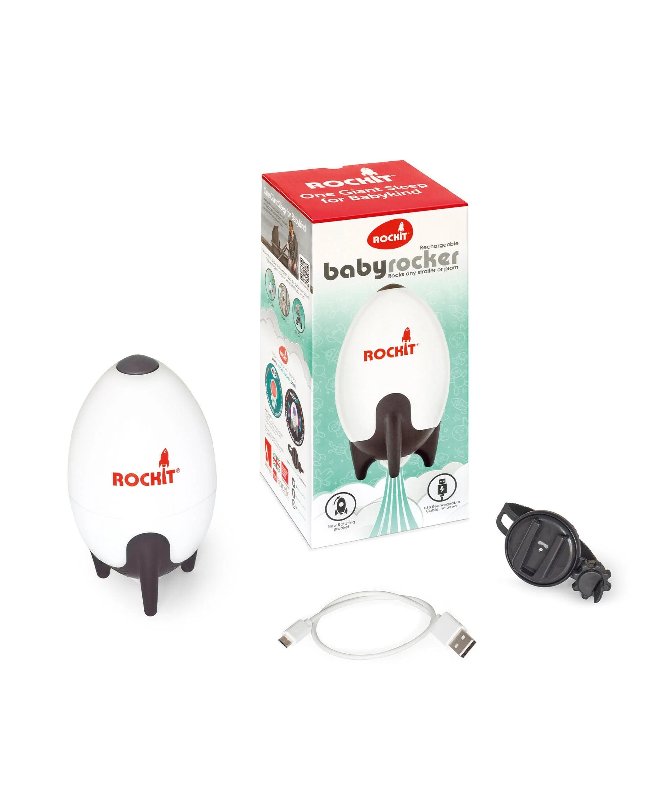 Rockit Rocker Rechargeable Portable Baby Rocker with Rotatable Bracket