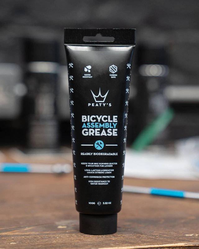 Peaty's Bicycle Assembly Grease 100g - Black/Blue