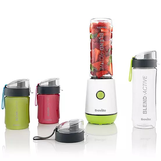 Breville VBL252 Blend Active ColourMix Family Blender with 600ml and 300ml Bottles