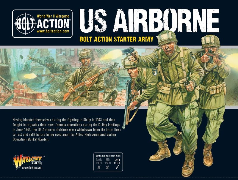 Warlord Games Bolt Action US Airborne Starter Army