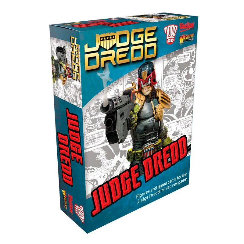 Warlord Games Judge Dredd Miniatures Set with Lawmaster Bike