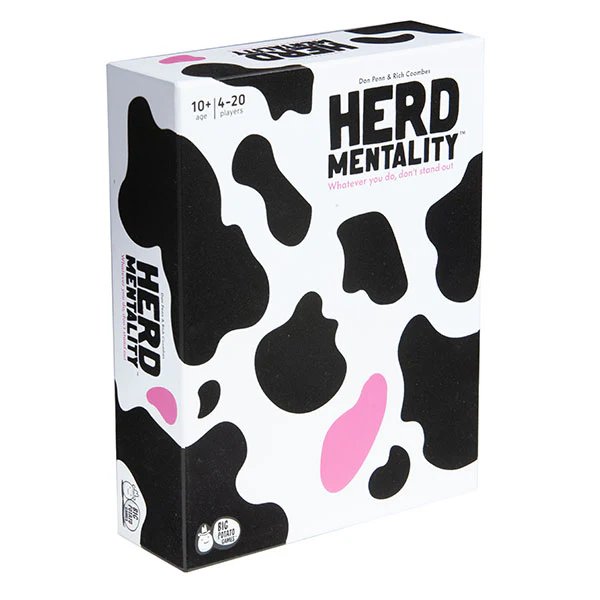 Big Potato Games Herd Mentality Family Party Game for 4-20 Players