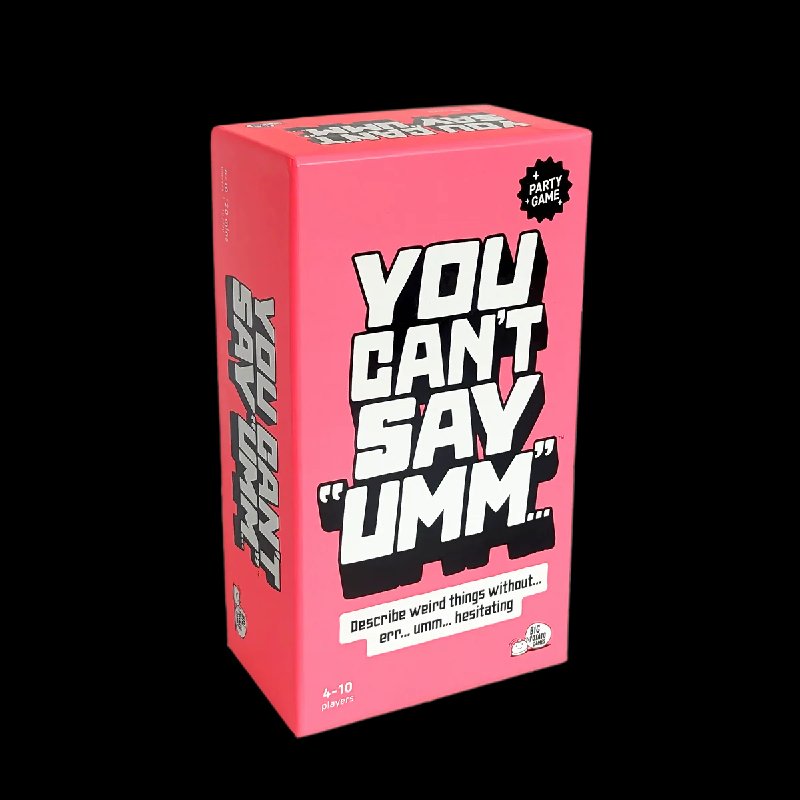 Big Potato Games You Can't Say Umm Party Board Game Box Set