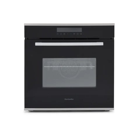 Montpellier SFO73B Black Single Oven with 70L Capacity and A Energy Rating