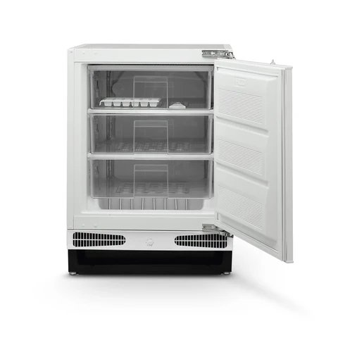 Montpellier MBUF96 White Integrated Undercounter Freezer - 96L Capacity - E Energy Rating