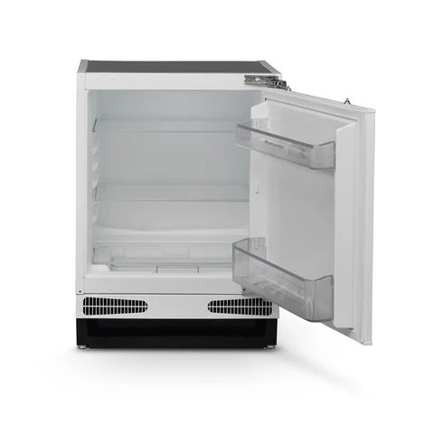 Montpellier MBUL134E White Integrated Undercounter Larder Fridge - 134 Litres - E Energy Rating