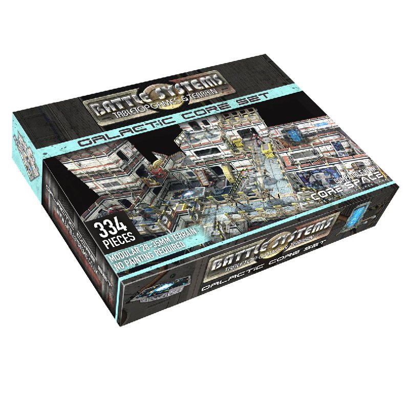 Battle Systems Galactic Core Set - Modular Sci-Fi Terrain for 28-35mm Games