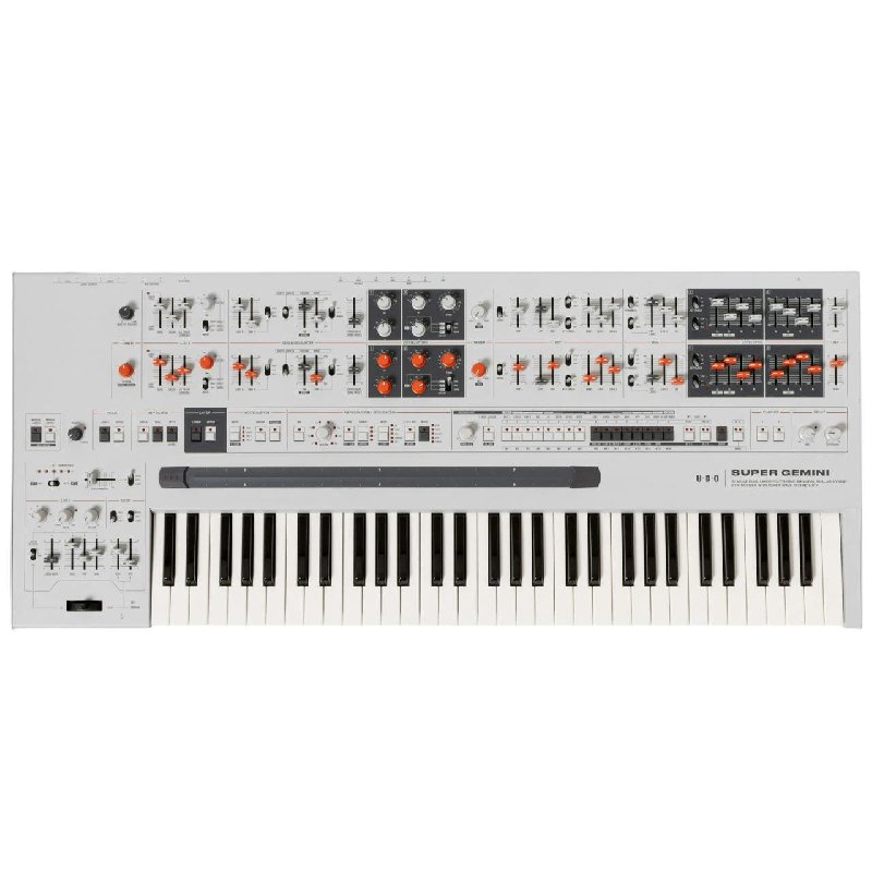 UDO Super Gemini 20-Voice Analog-Hybrid Polyphonic Synthesizer with 61-Key Keyboard
