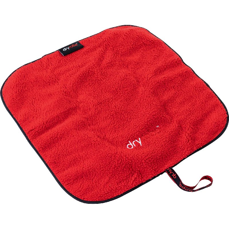 Dryrobe Changing Mat V3 - Red/Black, 60cm x 60cm
