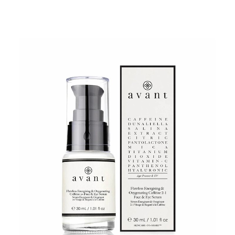 Avant Skincare Flawless Caffeine Face and Eye Serum 30ml