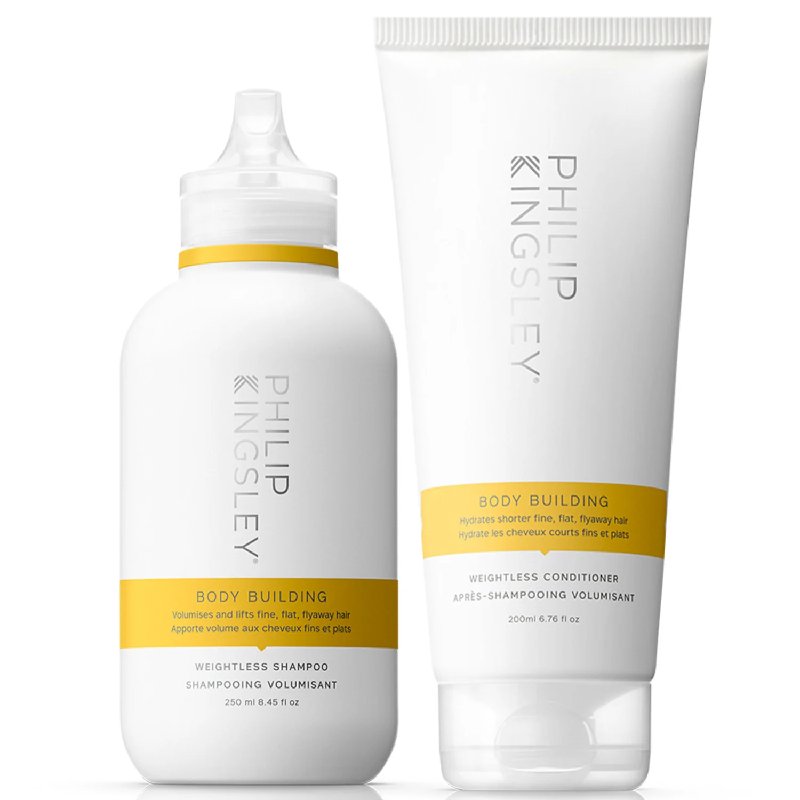 Philip Kingsley Body Building Weightless Shampoo 250ml and Conditioner 200ml Duo