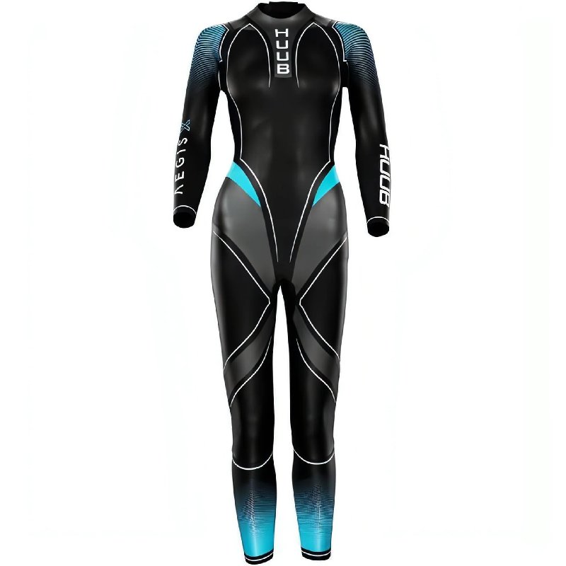 HUUB Aegis X 3:3 Women's Wetsuit - Black/Turquoise