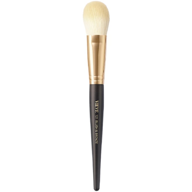 VIEVE 121 Blush & Bronze Brush with Ultra-Plush Synthetic Bristles