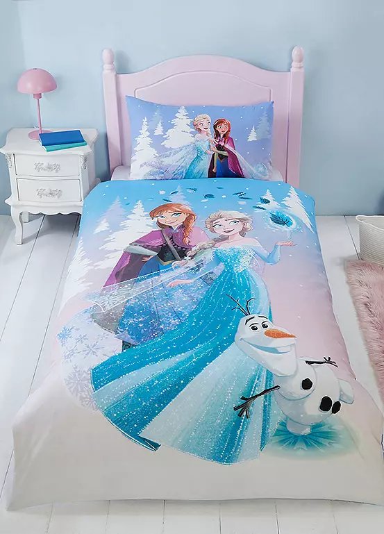 Disney Frozen Kids Bedding Set - Single with Duvet Cover and Pillowcase