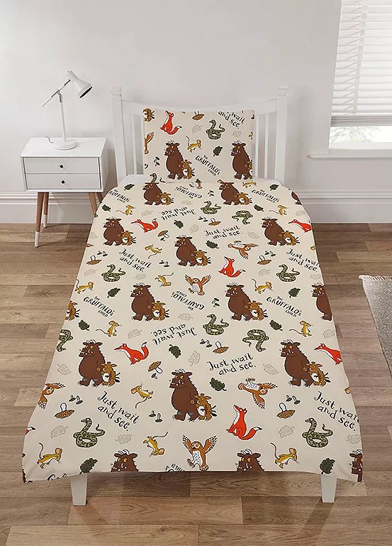 The Gruffalo's Child Reversible Duvet Cover Set - Toddler Size (150x120cm)