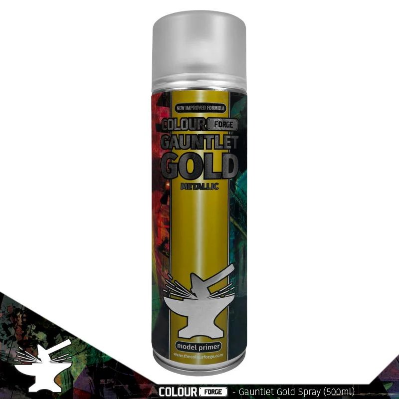 WarHub The Colour Forge Gauntlet Gold Spray Paint, 500ml Can
