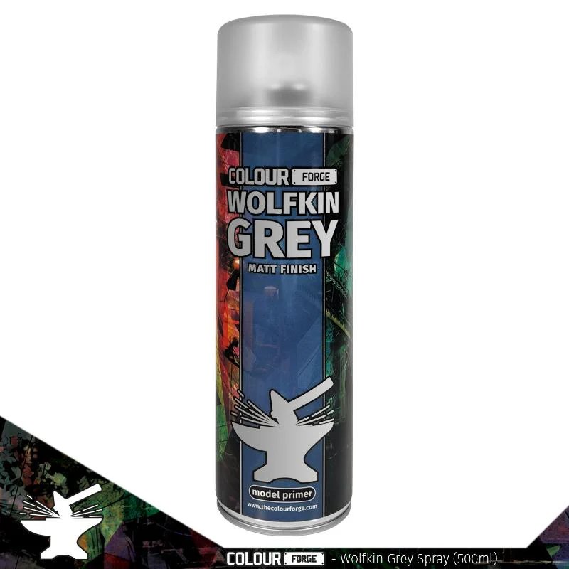 The Colour Forge Wolfkin Grey Spray Paint (500ml)