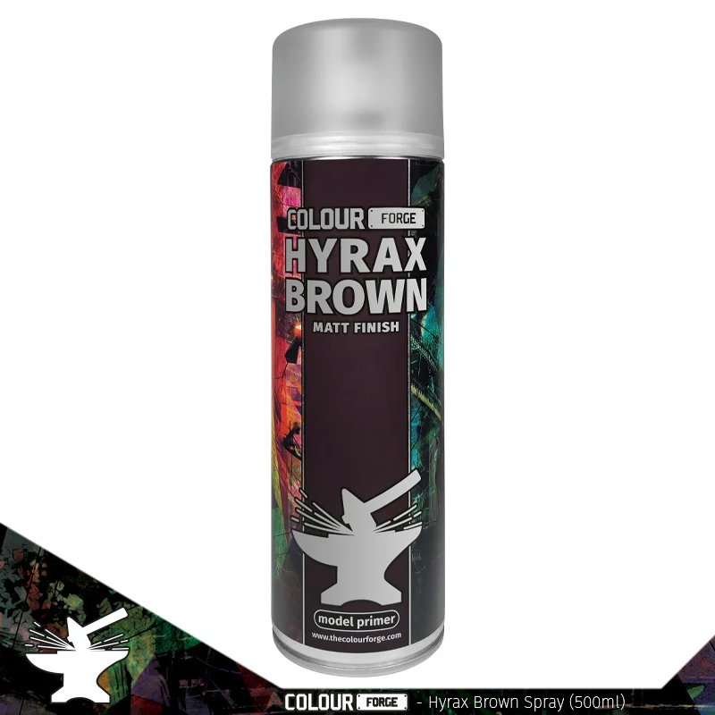 WarHub The Colour Forge Hyrax Brown Spray Paint, 500ml