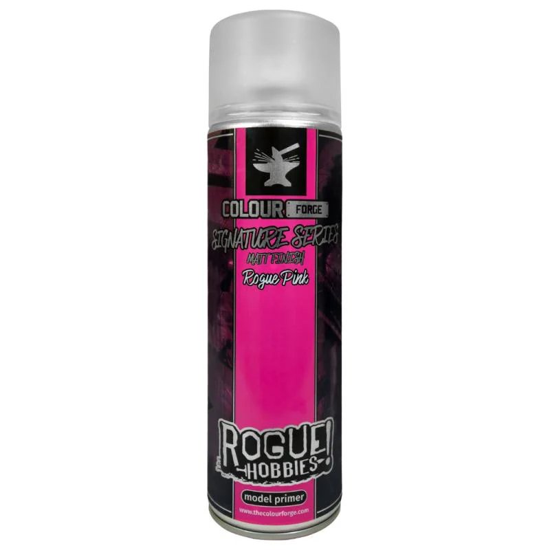 The Colour Forge Signature Series Rogue Pink Spray Paint, 500ml