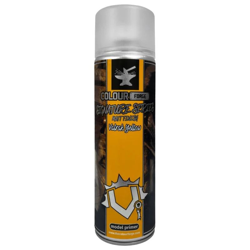 WarHub Colour Forge Signature Series Valrak Yellow Spray Paint, 500ml