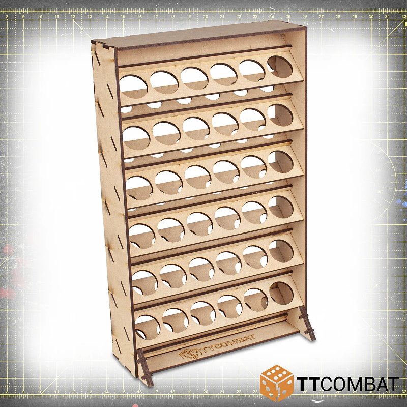 TTCombat Vallejo Paint Rack 36 for 17ml Dropper Bottles