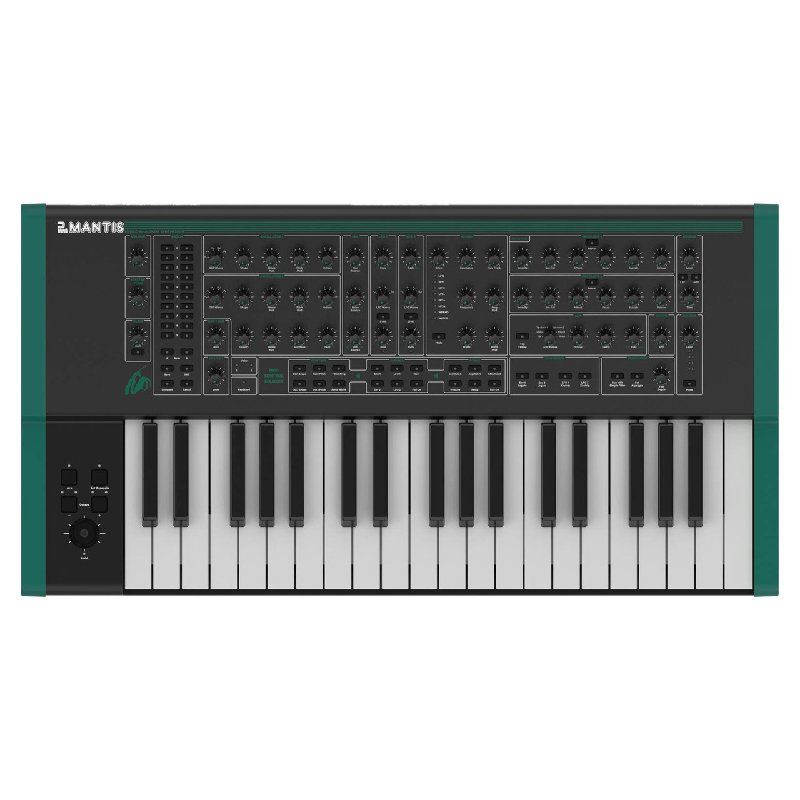 PWM Mantis Hybrid-Analogue Duophonic Synthesizer with 37-Key Keybed