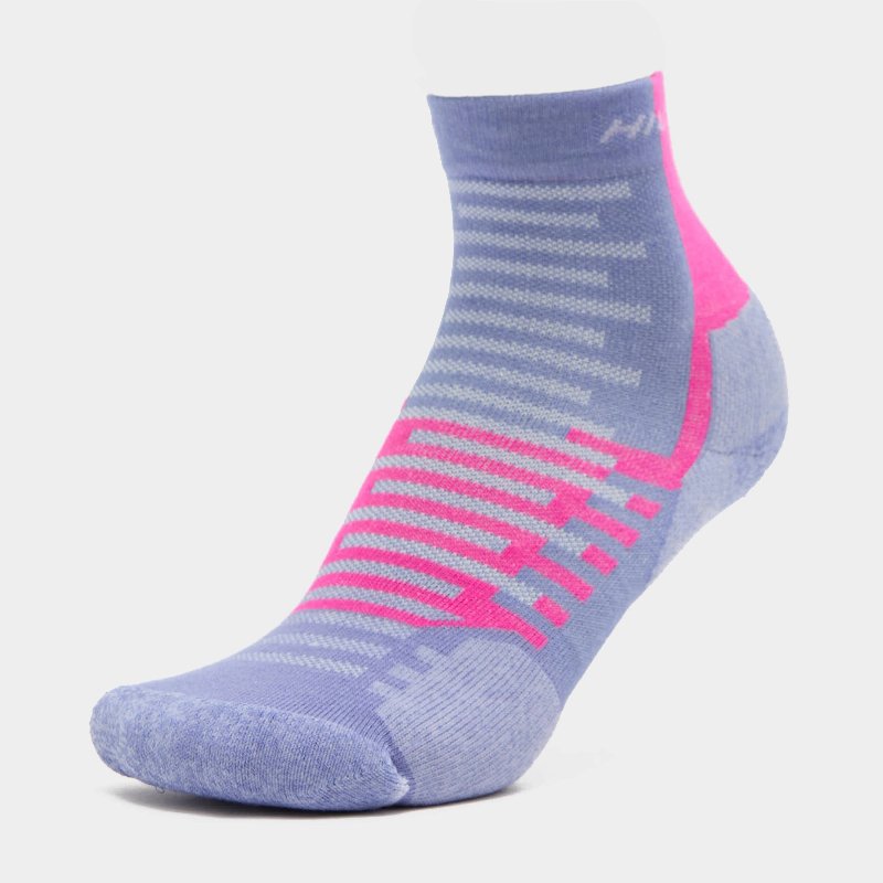 Hilly Unisex Active Ankle Socks with Mid-Level Cushioning
