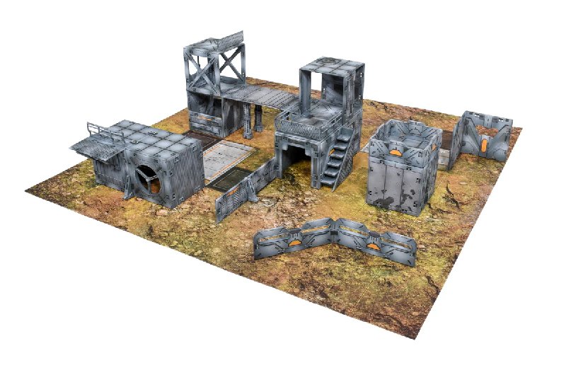 Halo Flashpoint Deluxe Buildable 3D Terrain Set by Mantic Games