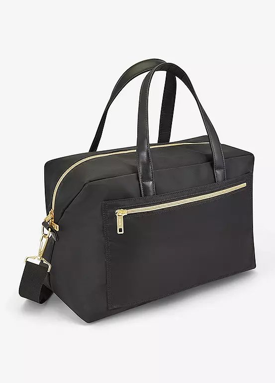 Rock Kensington Underseat Cabin Holdall Bag - Black, 20 Litre Capacity
