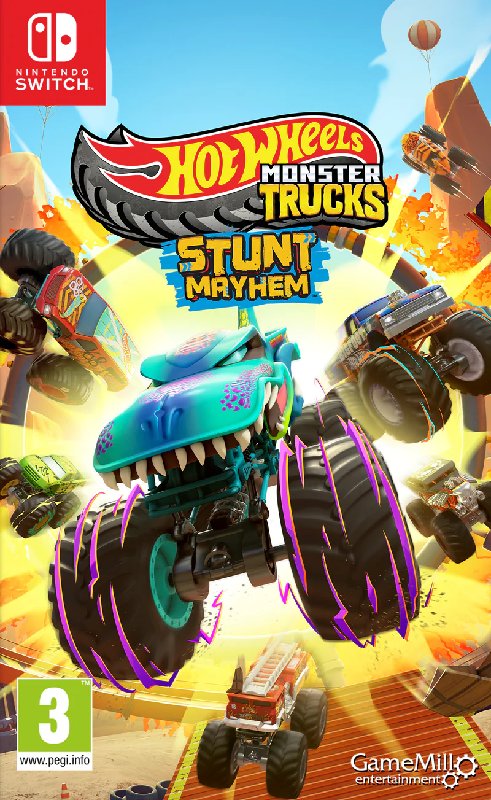 Hot Wheels Monster Trucks: Stunt Mayhem Nintendo Switch Game