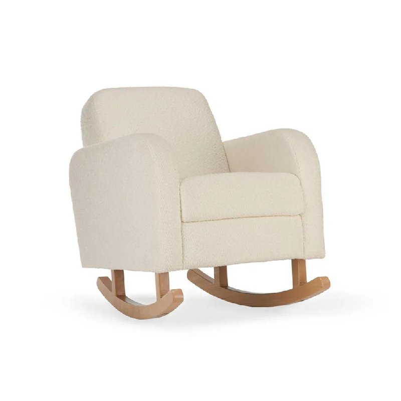 CuddleCo Etta Nursing Chair in Boucle Off White