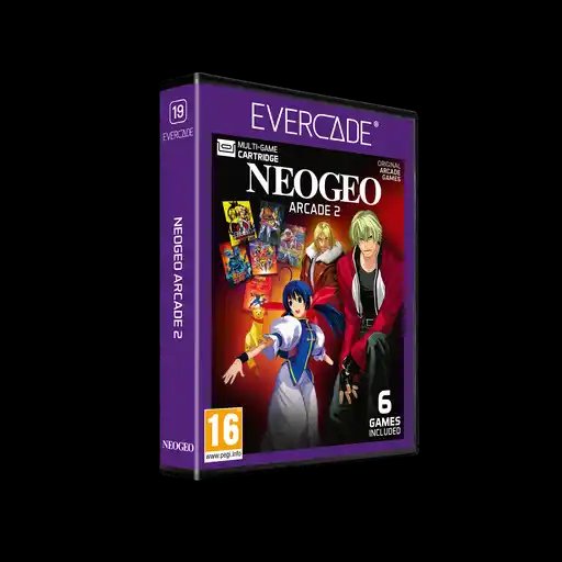 Evercade NEOGEO Arcade 2 Multi-Game Cartridge with 6 Classic Games
