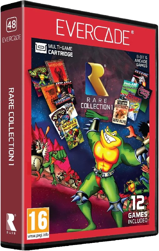 Evercade Rare Collection 1 Multi-Game Cartridge - 12 Classic Titles