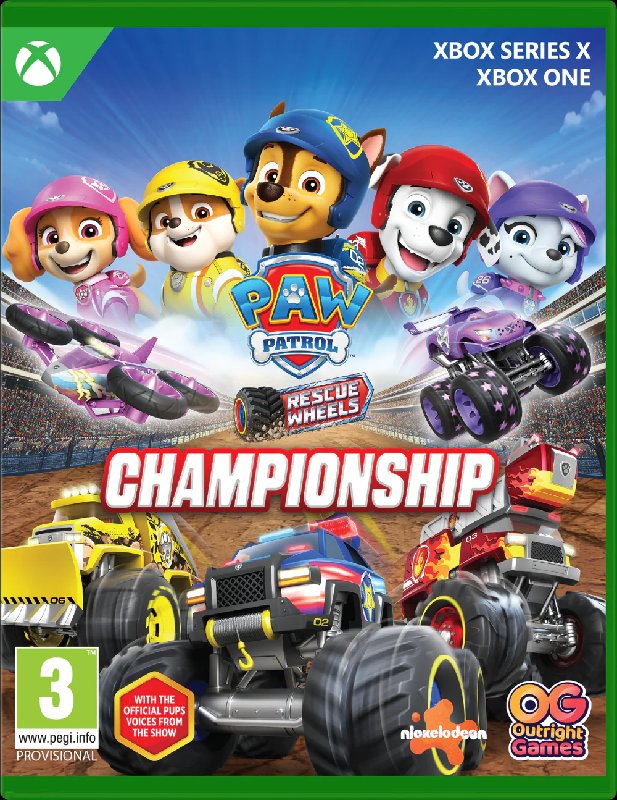 PAW Patrol Rescue Wheels: Championship Xbox Series X Physical Game