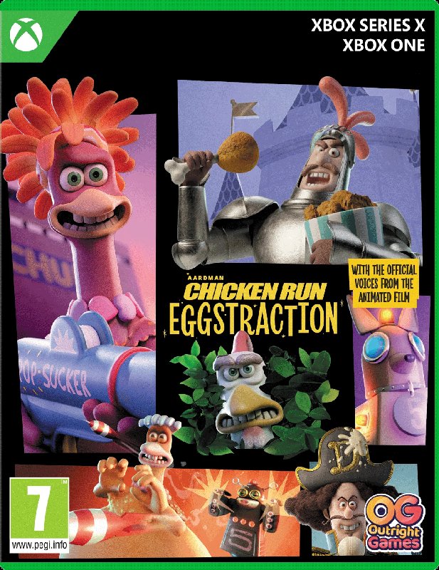 Chicken Run: Eggstraction for Xbox Series X Physical Game