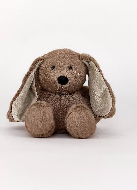 Warmies Plush Brown Bunny Microwavable Heatable Toy, Large