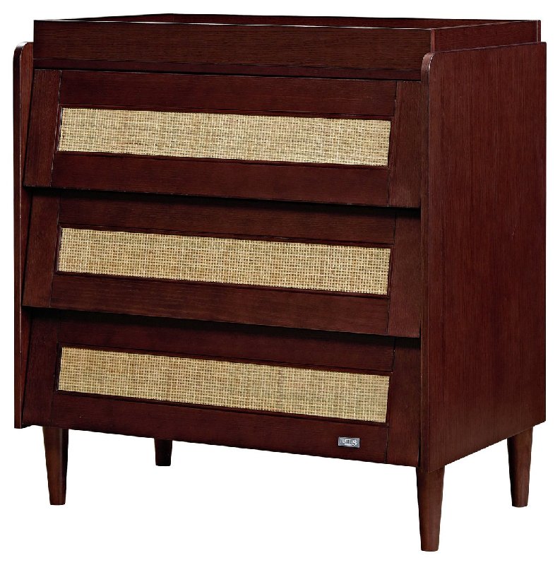 Tutti Bambini Japandi Chest Changer in Walnut Finish