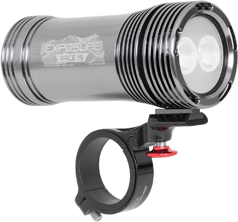 Exposure Lights Race MK19 Front Bike Light, Dark Grey